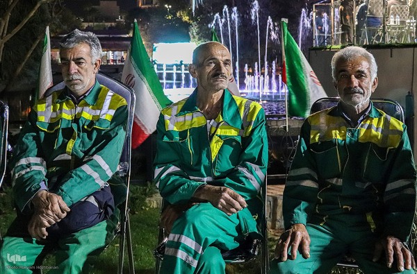 افتتاح آبنمای هوشمند بوستان آزادی شیراز