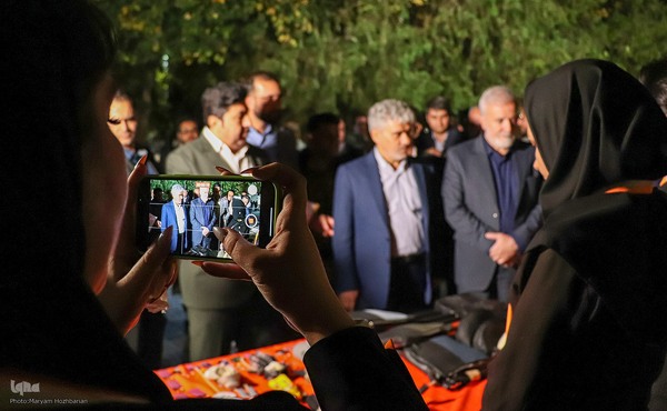 افتتاح آبنمای هوشمند بوستان آزادی شیراز