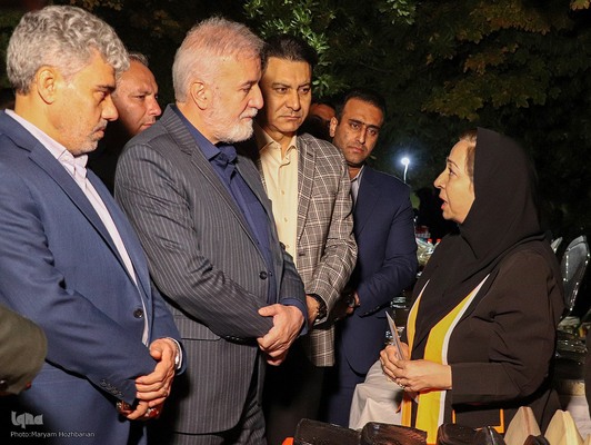 افتتاح آبنمای هوشمند بوستان آزادی شیراز