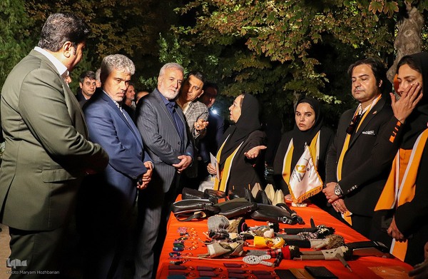 افتتاح آبنمای هوشمند بوستان آزادی شیراز