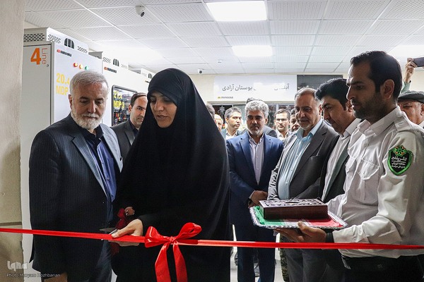 افتتاح آبنمای هوشمند بوستان آزادی شیراز