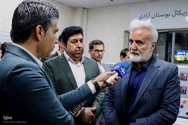 افتتاح آبنمای هوشمند بوستان آزادی شیراز