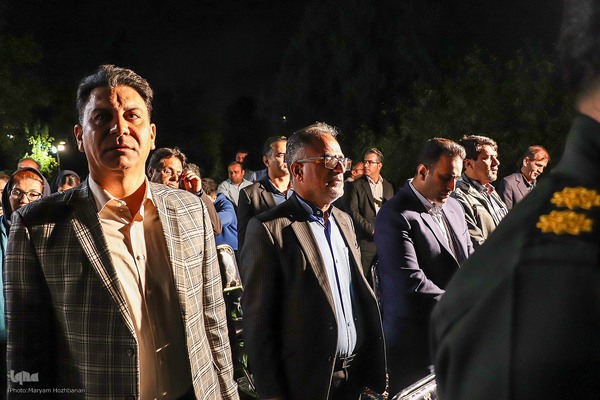 افتتاح آبنمای هوشمند بوستان آزادی شیراز