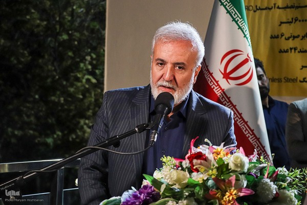 افتتاح آبنمای هوشمند بوستان آزادی شیراز