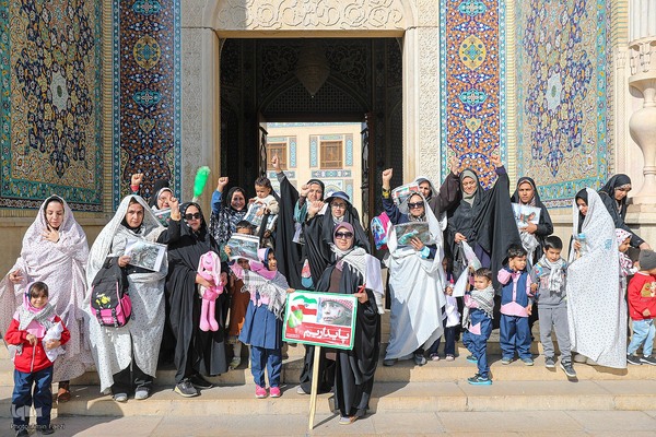 اجتماع حمایت از مردم غزه در شیراز‎