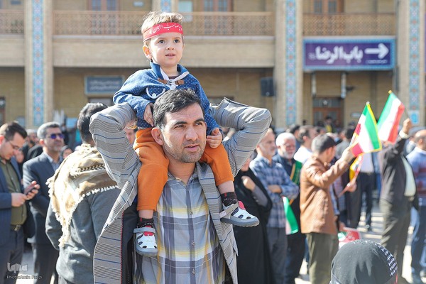 اجتماع حمایت از مردم غزه در شیراز‎