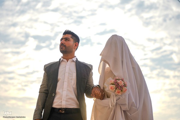 مراسم عقد زوجین در جوار حرم حضرت شاهچراغ(ع)