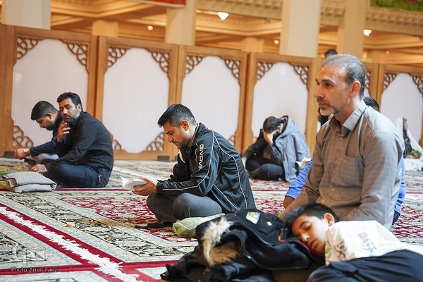 قرائت دعای کمیل به‌مناسبت ایام فاطمیه و چهلم شهدای بیمارستان المعمدانی غزه