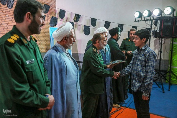 اختتامیه مسابقات قرآن ناحیه ثارالله‎