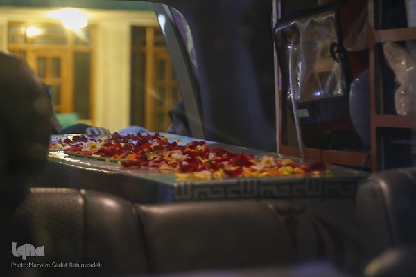 تشییع شهید گمنام در دانشگاه شیراز