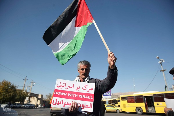 راهپیمایی مردم شیراز در حمایت از مردم مظلوم غزه