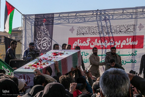 فاطمیه با حضور شهدا در شیراز