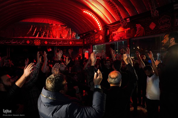 مراسم عزاداری وفات حضرت ام البنین (س) در شیراز