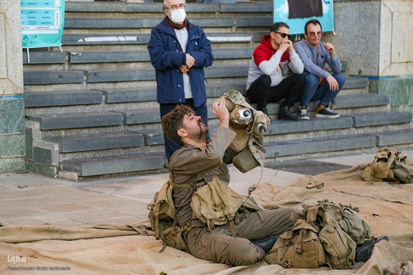 اجرای خیابانی بیست و هشتمین جشنواره تئاتر مناطق کشور