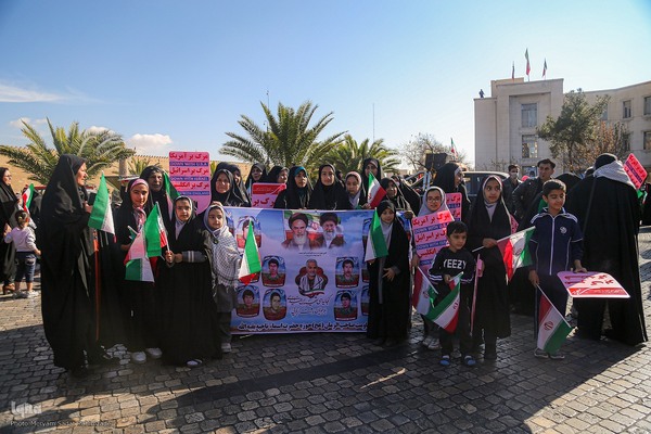 راهپیمایی ۹دی در شیراز