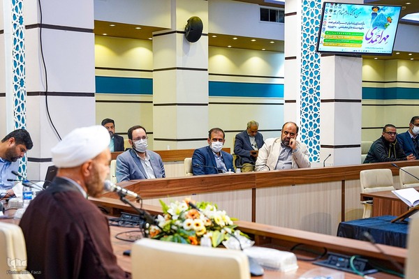 همایش نیکوکاری «مهر احمدی» در حرم مطهر‎