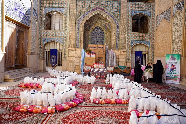 همایش نیکوکاری «مهر احمدی» در حرم مطهر‎