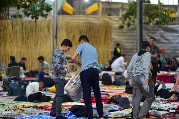 بزرگترین اعتکاف جوانان کشور در مسجد شهدای شیراز