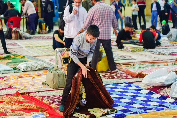 بزرگترین اعتکاف جوانان کشور در مسجد شهدای شیراز