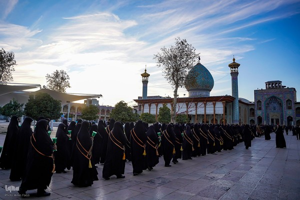 مراسم عزاداری شب بزرگداشت شهادت حضرت شاهچراغ(ع)