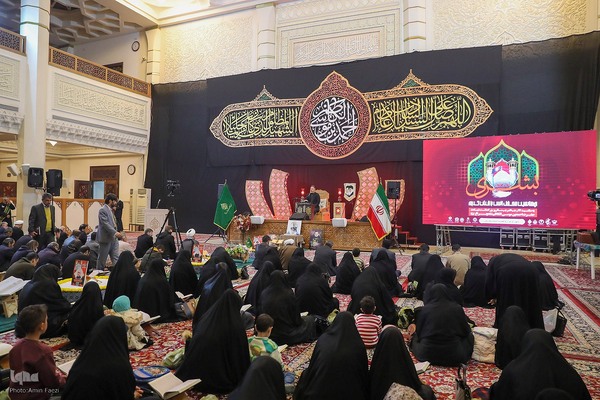 محفل انس با قرآن کریم «بشری» در حرم حضرت شاهچراغ(ع)