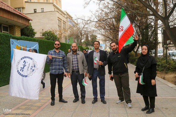 نمایش اقتدار و وحدت ملی در ۲۲بهمن -شیراز