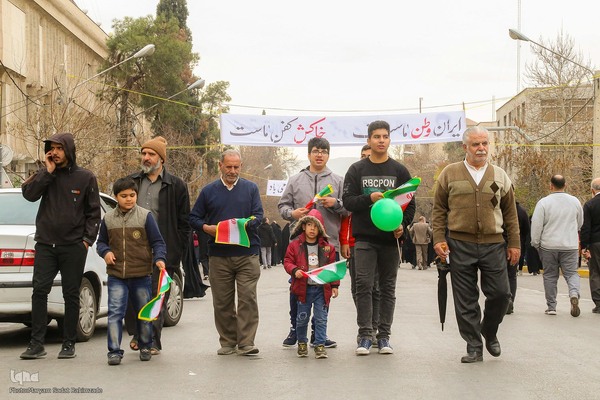 نمایش اقتدار و وحدت ملی در ۲۲بهمن -شیراز