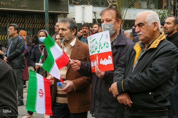 نمایش اقتدار و وحدت ملی در ۲۲بهمن -شیراز