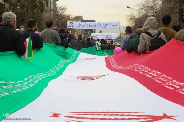 نمایش اقتدار و وحدت ملی در ۲۲بهمن -شیراز