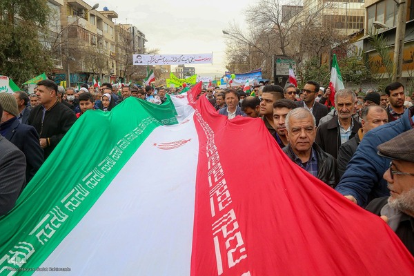 نمایش اقتدار و وحدت ملی در ۲۲بهمن -شیراز