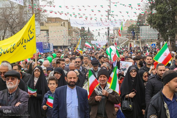 نمایش اقتدار و وحدت ملی در ۲۲بهمن -شیراز
