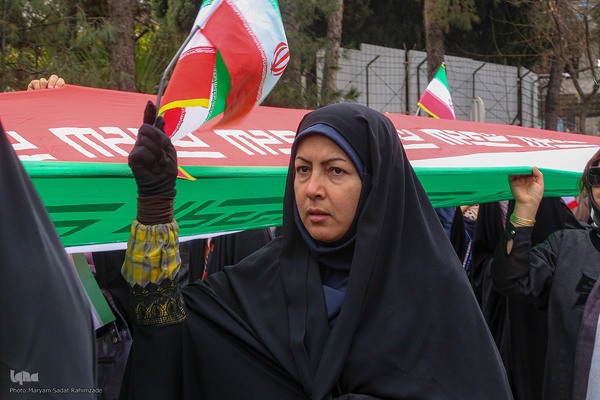 نمایش اقتدار و وحدت ملی در ۲۲بهمن -شیراز