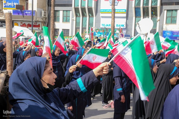 نمایش اقتدار و وحدت ملی در ۲۲بهمن -شیراز