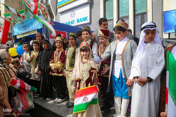 نمایش اقتدار و وحدت ملی در ۲۲بهمن -شیراز