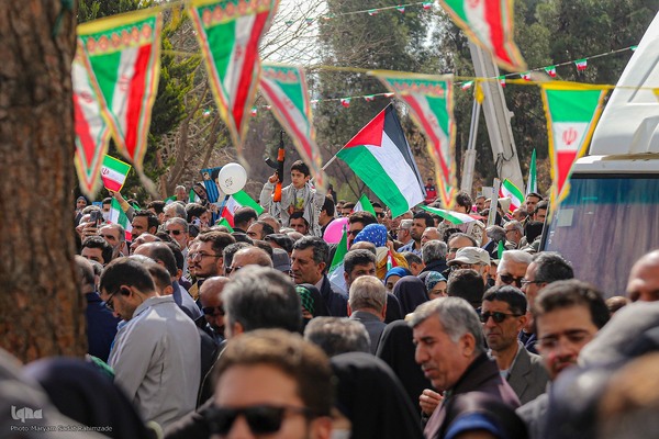 نمایش اقتدار و وحدت ملی در ۲۲بهمن -شیراز