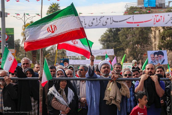 نمایش اقتدار و وحدت ملی در ۲۲بهمن -شیراز