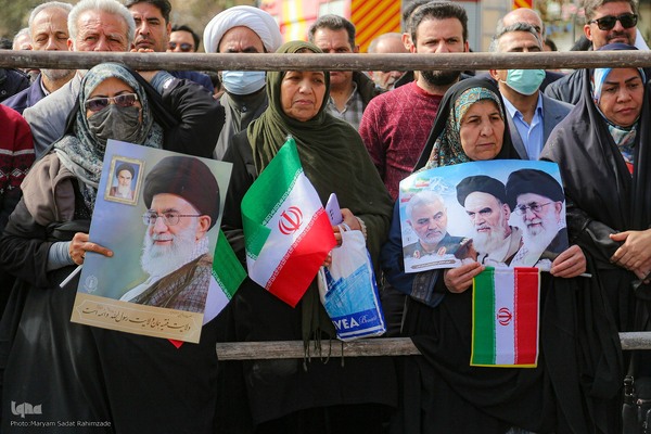 نمایش اقتدار و وحدت ملی در ۲۲بهمن -شیراز