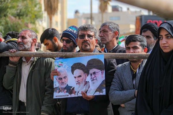 نمایش اقتدار و وحدت ملی در ۲۲بهمن -شیراز