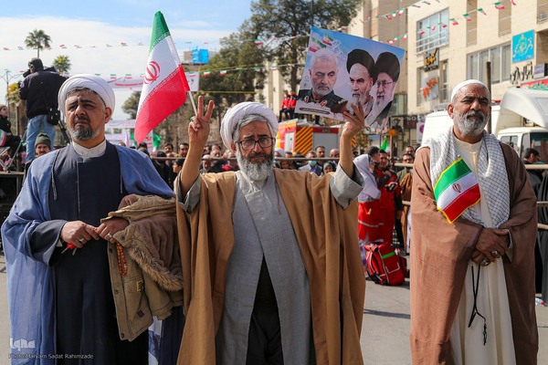 نمایش اقتدار و وحدت ملی در ۲۲بهمن -شیراز