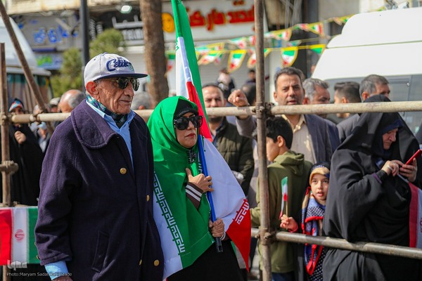 نمایش اقتدار و وحدت ملی در ۲۲بهمن -شیراز