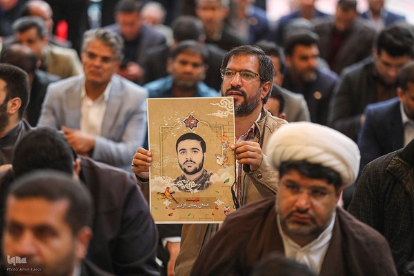 مراسم اربعین شهدای حمله تروریستی کرمان‎