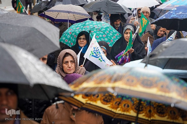شادپیمایی نیمه شعبان در شیراز