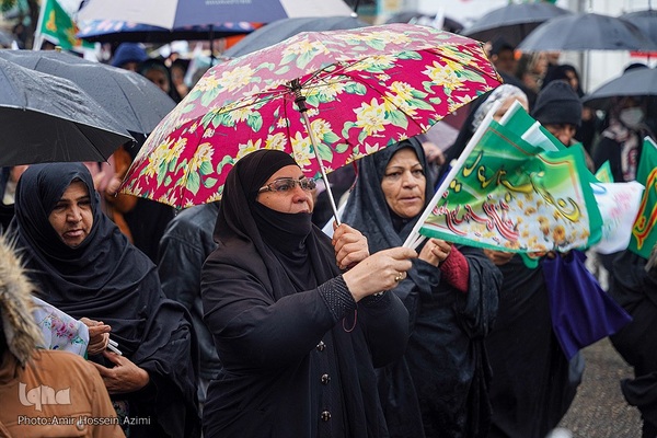 شادپیمایی نیمه شعبان در شیراز