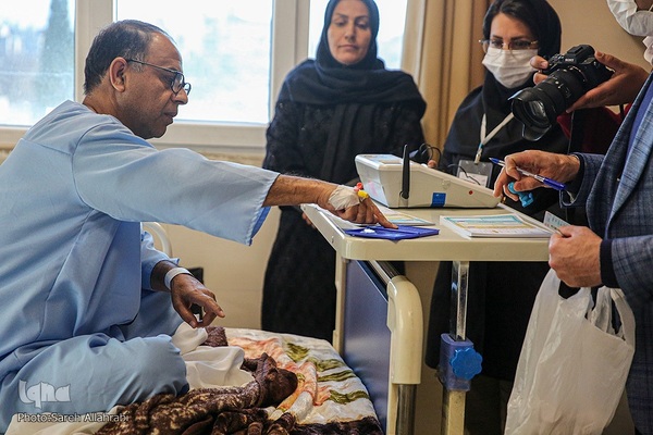 مشارکت بیماران در انتخابات