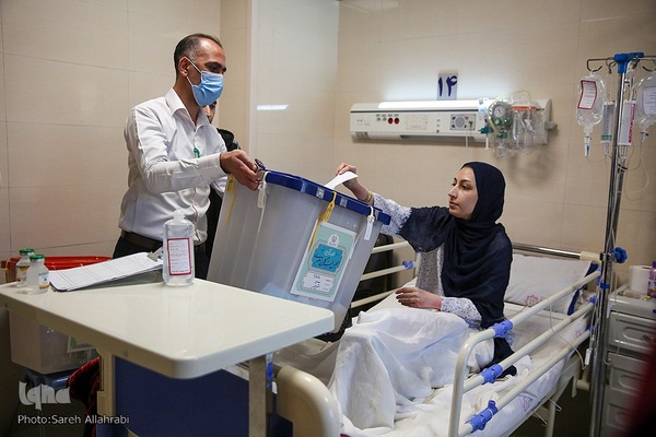 مشارکت بیماران در انتخابات