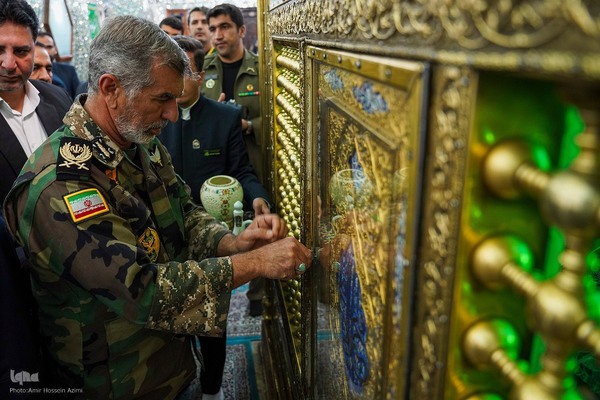 مراسم غبار روبی به مناسبت استقبال از ماه مبارک رمضان