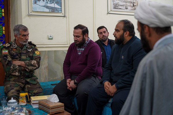 مراسم غبار روبی به مناسبت استقبال از ماه مبارک رمضان