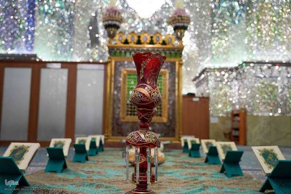 مراسم غبار روبی به مناسبت استقبال از ماه مبارک رمضان