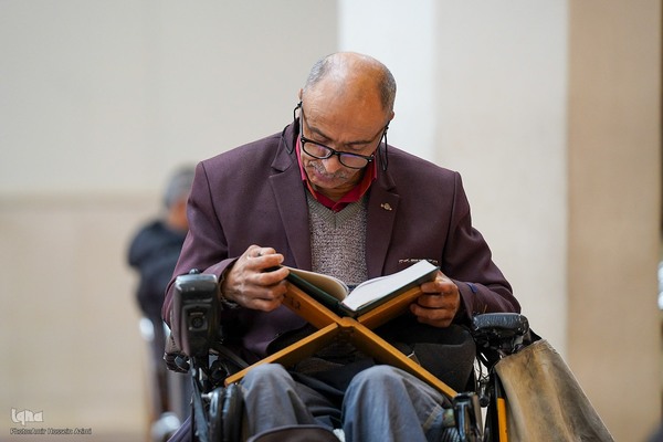 جزءخوانی قرآن در حرم مطهر شاهچراغ(ع)