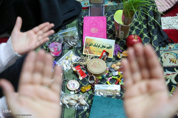 لحظه تحویل سال ۱۴۰۳ در حرم حضرت شاهچراغ(ع)